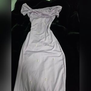 Elegant Lavender Dress